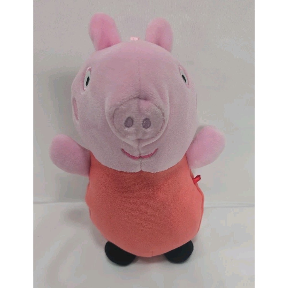6.5-inch Squishmallows HugMees Plush Toy Peppa Pig 2024